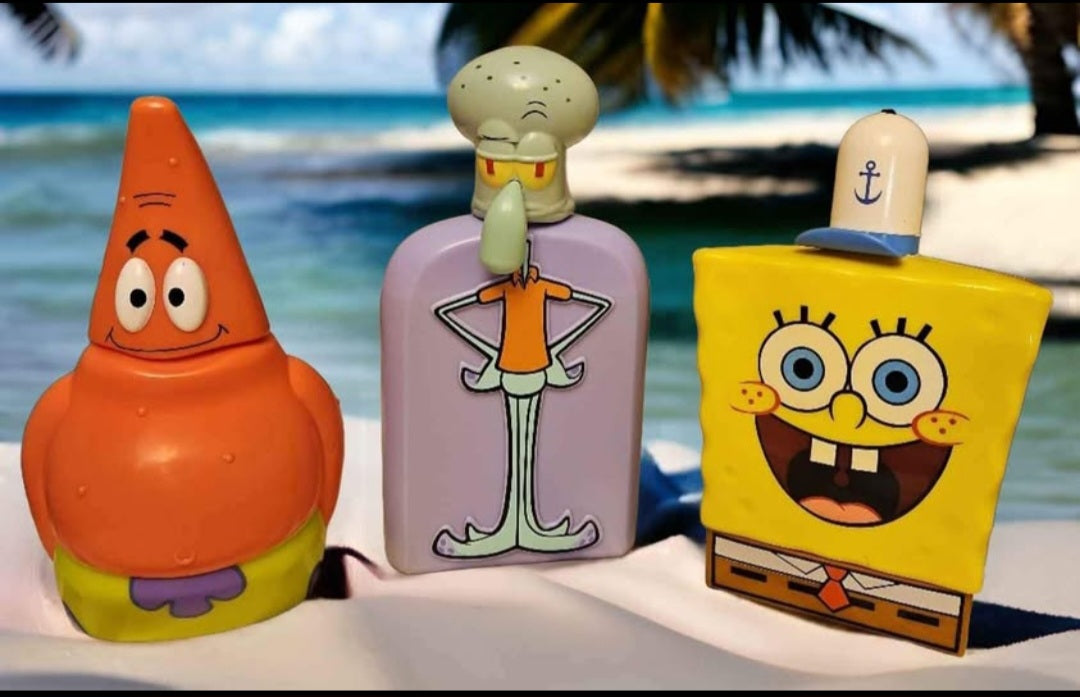 Nickelodeon SpongeBob and Friends 3 Piece Set Body Wash