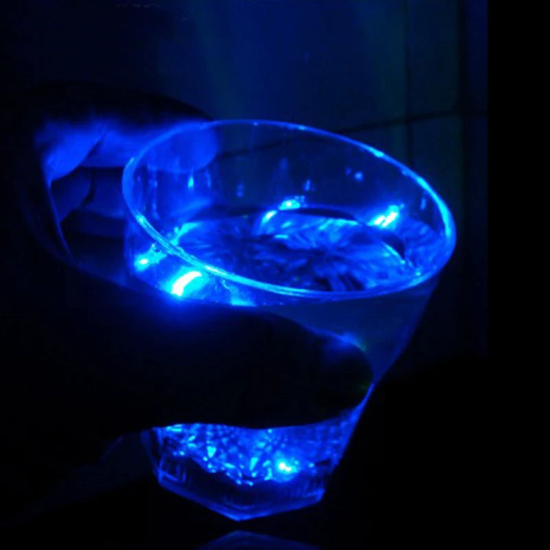 50/70ml LED Flashing Cup - Drinking Glasses Automatic Glowing Cup