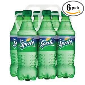 Sprite 6 pack Bottles